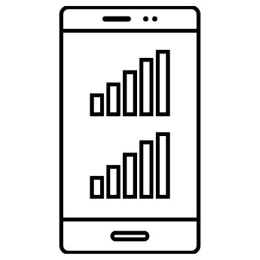 Mobil bankacılık. Basit resimleme