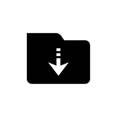 Vektör glyph düz simgesi indir