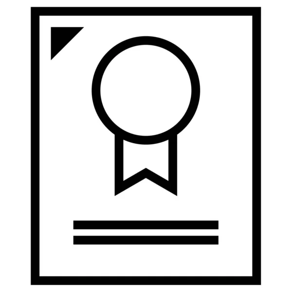 Lesezeichen Web Symbol Einfache Illustration — Stockvektor