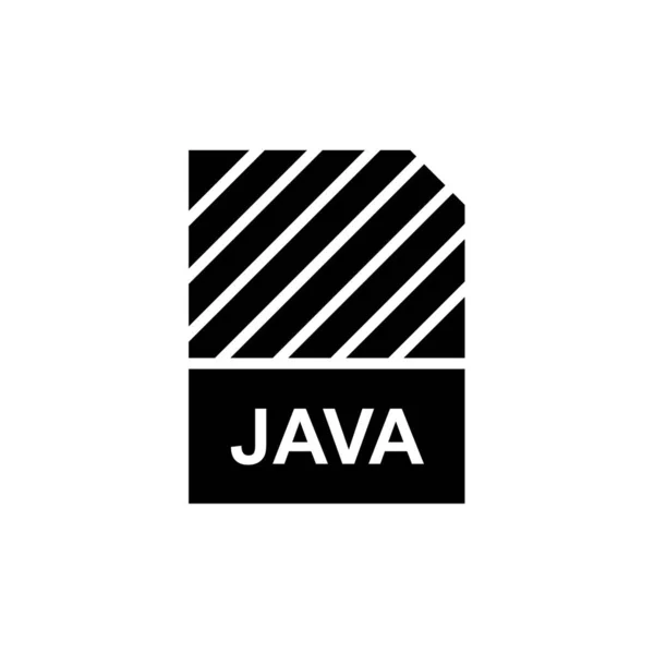 Значок Расширения Имени Файла Java — стоковый вектор