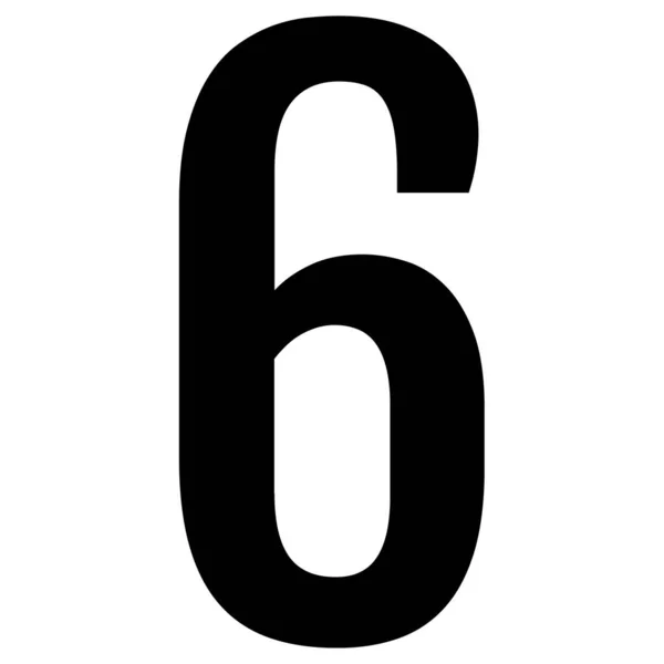 Number Icon Vector Illustration Design — ストックベクタ