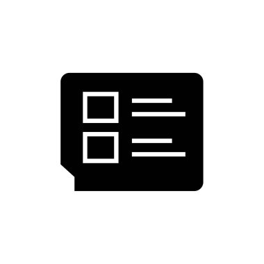 belge simgesi vektör illüstrasyonu