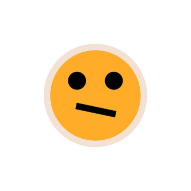 emoji simgesi vektör illüstrasyonu