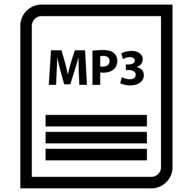 dosya adı simgesi vektör illüstrasyonu