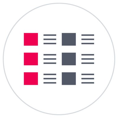 wirefram simgesi vektör illüstrasyonu