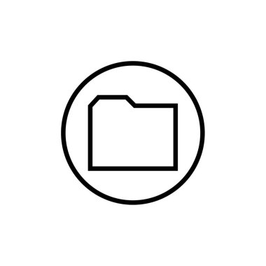 vektör illüstrasyonu, dosya belgesi simgesi