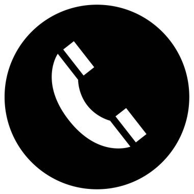 telefon simgesi vektör illüstrasyonu 