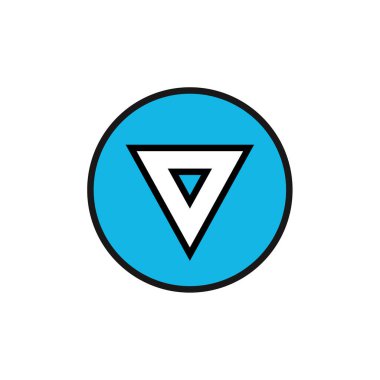 imleç yönü vektör illüstrasyonu  