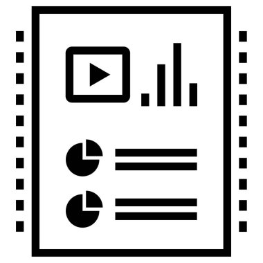 Grafik. Web simgesi basit illüstrasyon