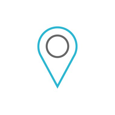 GPS Simgesi, Seyrüsefer Sembolü, Basit Tasarım 