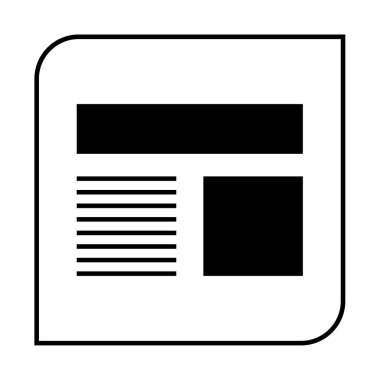 Kablolar modern simge, vektör illüstrasyonu