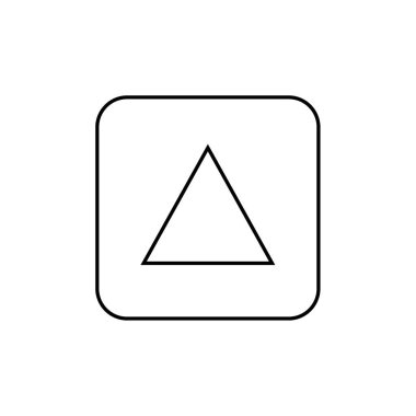 ok simgesi vektör illüstrasyonu   