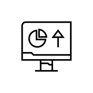 Bilgi Grafik simgesi vektör illüstrasyonu