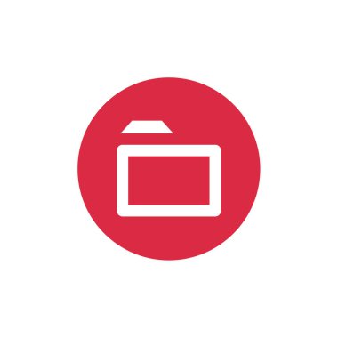 Dizin arşiv simgesinin vektör çizimi       