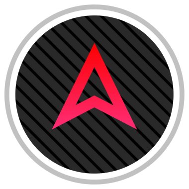 Siyah ok işaretinin gösterimi