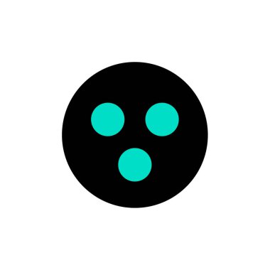 yüz simgesi, vektör illüstrasyonu 