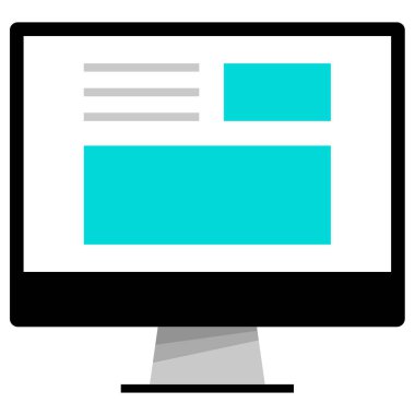 dizüstü bilgisayar simgesi doldurulmuş ana hat biçimi 