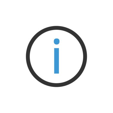 I harfi logo simgesi tasarım şablon elementleri 