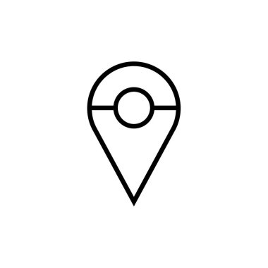 GPS Simgesi, Seyrüsefer Sembolü, Basit Tasarım 