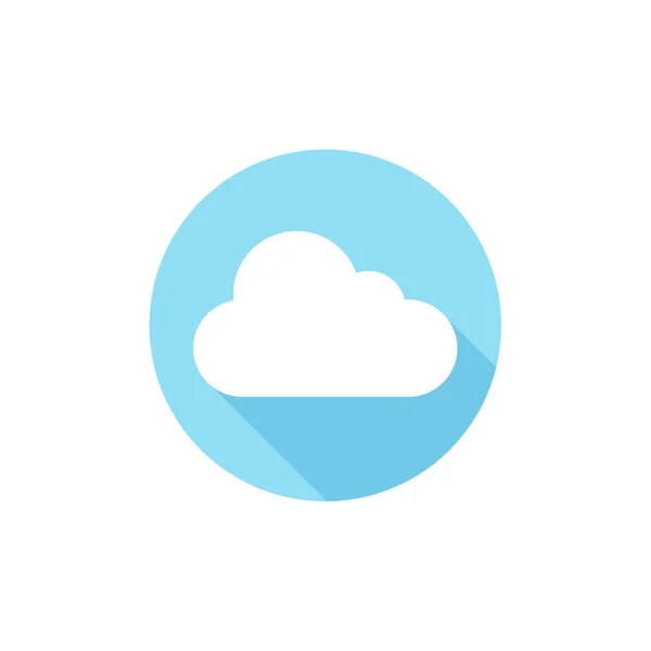 Иконка Вектора Технологии Облака — стоковый вектор