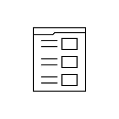 wirefram simgesi vektör illüstrasyonu