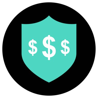 para simgesi vektör illüstrasyonu 