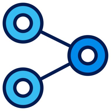 bağlantı simgesi düz biçimli 