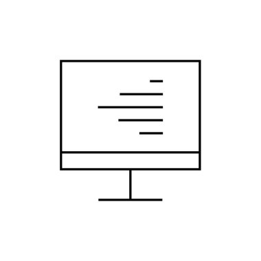 Bilgi Grafik simgesi vektör illüstrasyonu