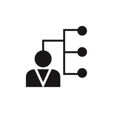 strateji simge vektör çizim 