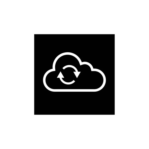 Cloud Computing Logo Vektor Design Vorlage — Stockvektor