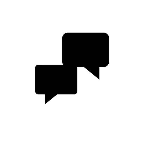Chat Logo Vector Icon Design — Stock Vector