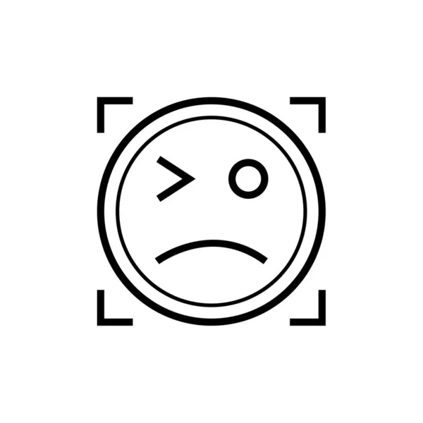 Emoji Fata Pictograma Vector Ilustrare Design — Vector de stoc