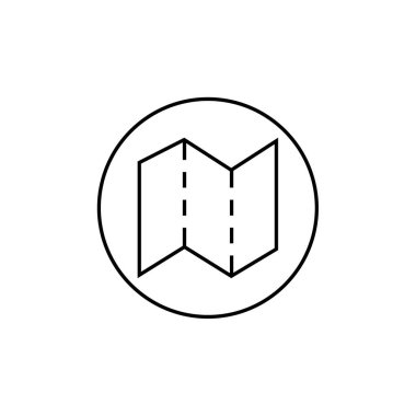 GPS Simgesi, Seyrüsefer Sembolü, Basit Tasarım 