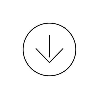 ok simgesinin vektör illüstrasyonu