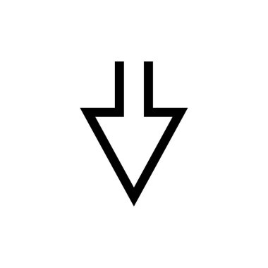 ok, web simgesi basit illüstrasyon