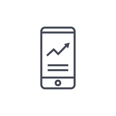 Cep telefonu hattı kutsal kişilerin resmi, vektör çizim