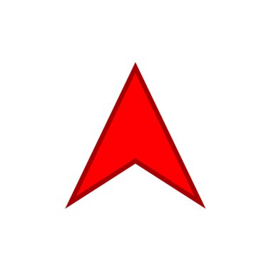 GPS Simgesi, Seyrüsefer Sembolü, Basit Tasarım 