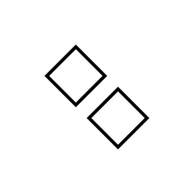 Modern b 'nin vektör illüstrasyonu eksik simgesi