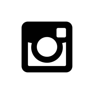 Fotoğraf makinesi, sosyal medya logosu