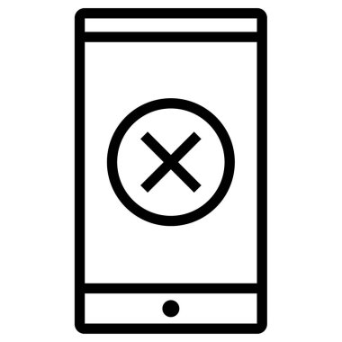 çapraz x simgesi, vektör illüstrasyonu