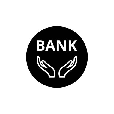bankacılık simgesi vektör illüstrasyonu