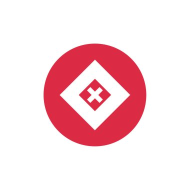 M harfi logo tasarım vektör şablonu