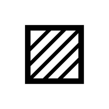 Tek bir simgenin vektör illüstrasyonu