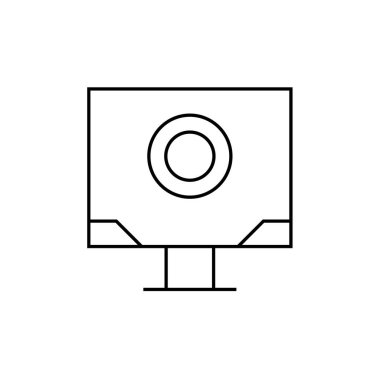 Bilgi Grafik simgesi vektör illüstrasyonu