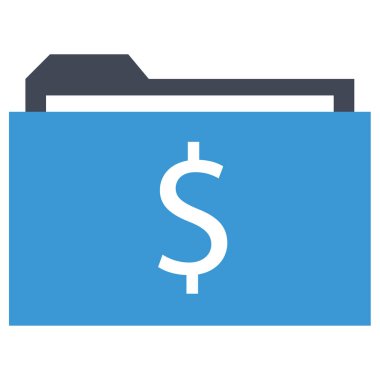 Para için. Web simgesi basit illüstrasyon