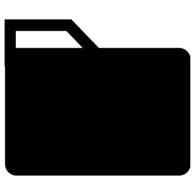 Dosya. Web simgesi basit illüstrasyon         