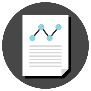 Çizelge. Web simgesi basit illüstrasyon