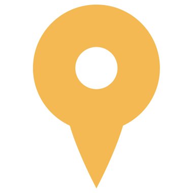 GPS Simgesi, Seyrüsefer Sembolü, Basit Tasarım 