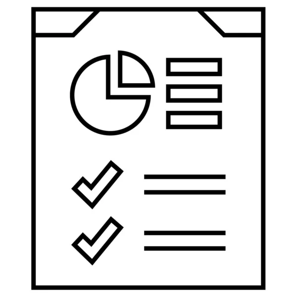 Document Web Icon Simple Illustration — Stock Vector