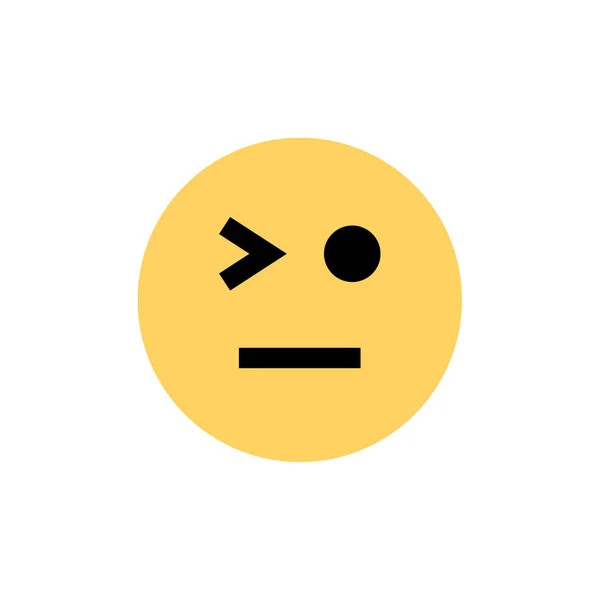 Emoji Εικονίδιο Διάνυσμα Εικονογράφηση Σχέδιο — Διανυσματικό Αρχείο